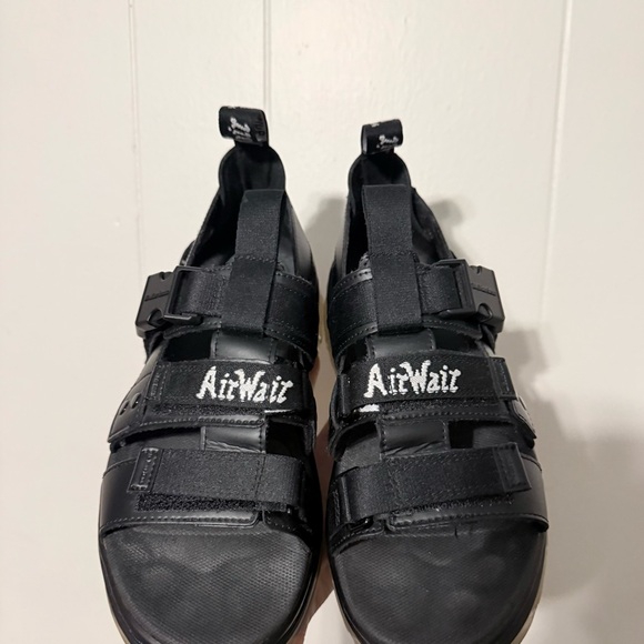 Dr. Martens Black Adjustable Strap Sandals - Picture 3 of 11